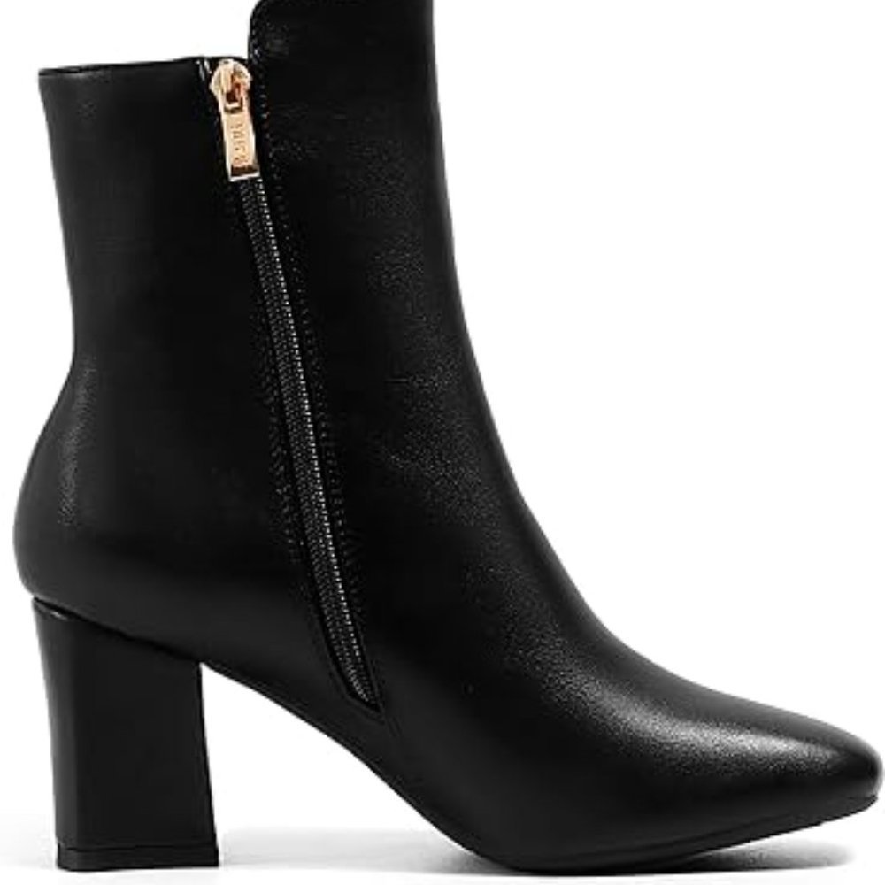 *NEW* Elegant DESIGNER Women's High High Heel WINTER BOOTS SIZE 6-12 - Picture 5 of 6